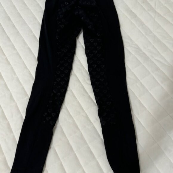 Aubrion Childs Albany Riding Tight 9-10 Black - Picture 2 of 4